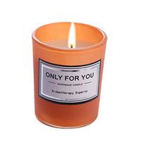 Scented Candles Natural Soy Candle Wax, Smoke Free Strong Fragrance Relaxing Long Lasting Candles by Coupondeal (F)