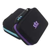 Essential Oil 30 Vials Case RXL SL EVA Essential Oil Carrier 8x6x3.5 Inches oil cases for essential oils travel