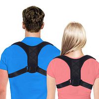 【2019 New】Posture Corrector for Women and Men, FDA Approved Adjustable Upper Back Brace for Providing Pain Relief from Back, Shoulder and Neck, Medical Kyphosis Trainer Under Clothes