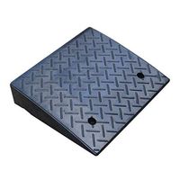Uphill Ramps, Car Stroller Locomotive Bicycle Mat- Car Repair Shop Store Garage Ramps Damping Pad Vehicle Ramps (Color : Black)