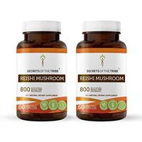 Reishi Mushroom 60 Capsules(2 pcs.), 800 mg, Organic Reishi Mushroom (Ganoderma Lucidum) Dried Mushroom (2x60 Capsules)