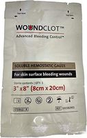 WoundClot Hemostatic Gauze- OTC 3"x8"