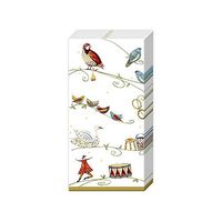 IHR 10 Luxury Paper Pocket Tissues- 12 Days of Xmas