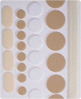 Translucent Self-Adhesive Low Profile HTH Hook 2" (5cm) wide, Dimensions: 10-yd. (9m) roll