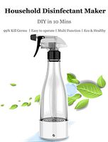 Sodium Hypochlorite Generator Home-Made 84 Cleaning Water DIY Machine Water Spray Portable Detergent Maker 350ml Spray Bottle