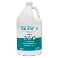 Fresh Products 1WBLE Conqueror 103 Odor Counteractant Concentrate, Lemon, 1 gal Bottle, 4/Carton