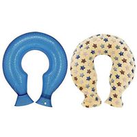 lzndeal Hot Water Bottle Bag,Neck Protection,Soothing Aching,Hot Water Bottle U Type Transparent PVC Rubber Neck Protection Warm Soothing Aching