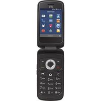 Simple Mobile Z232 Flip Prepaid Carrier Locked - 2.8Inch Screen - 512GB - Black (U.S. Warranty)