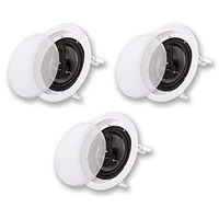 Acoustic Audio CS-IC63 in Ceiling 6.5" Home Theater 3 Speaker Set 3 Way 900 Watt CS-IC63-3S
