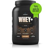 Legion Whey+ Whey Isolate Protein Powder from Grass Fed Cows - Low Carb, Low Calorie, Non-GMO, Lactose Free, Gluten Free, Sugar Free. Great for Weight Loss (Salted Caramel, 2 Pound) …