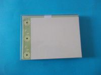 Crane CC9466 Green Daisy Daisy Design on Ecruwhite Kid Finish 100% Cotton 10 Cards 10 Envelopes 5 3/4" x 7 11/16" Limit 1 Per Customer