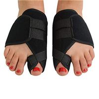 1 Pair Bunion Crooked Toes Corrector Bunion Splint Pads Bunion Relief Protector Sleeve Kit Adjustale for Night, Big Toe Alignment Straightener Separators Spacers for Joint Pain Relief Hallux Valgus.