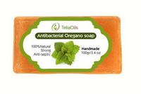 Powerful Natural Cleaning Face & Body Bar Soap With Oregano Oil for Deep Skin Cleansing, infections, Athletes foot, rashes 3.4 oz / 100gr