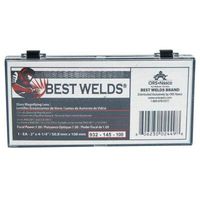 BEST WELDS 932-145-100 BW-2X4-1/4 GLASS MAG LENS 1.00 DIOPTER