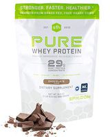 SFH Pure Whey Protein Powder (Chocolate) by SFH | Best Tasting 100% Grass Fed Whey | All Natural | 100% Non-GMO, No Artificials, Soy Free, Gluten Free | 896g (Chocolate, 31.6 Ounce (Pack of 1))