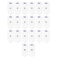 TENS Electrodes, Premium Quality XL Replacement Pads for TENS Units, 10 Pairs of Snap TENS Unit Electrodes (20 TENS Unit Pads), 2 inch x 4 inch, Discount TENS Brand