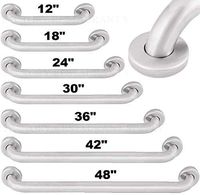 Commercial Grab Bar Stainless Steel Bath Bathroom Safety Handicap Hand Wall Rail (36" Grab Bar)