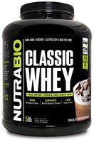 NutraBio Classic Whey Protein - 5 pounds (Chocolate Milkshake)