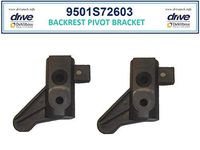 Backrest Pivot Bracket (1 pr) - 2M Serial # Walkers - Drive Models: RTL10261 (2M)