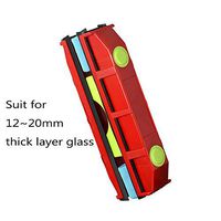 LAOLI Double-Sided Glass Wiper Magnetic Window Cleaner The Glider Portable Wipe Glass Cleaning Tools Window Washing Glass Cleaning Brush for High-Rise Double Glazed Windows (D3)