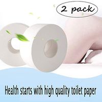 Toilet Paper, 4-Ply Embossed Toilet Paper Rolls, Soft Jumbo Rolls Commercial, Individually Wrapped Standard Rolls (white) (2)