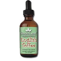 SweetLeaf Liquid Stevia, English Toffee, 2-Ounce Bottles (Pack of 2)