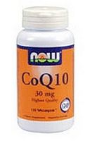 NOW Foods CoQ10 30 mg VCaps, 60 ct