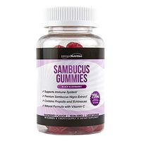 Elderberry Gummies, Sambucus, Echinacea, 60CT