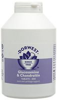 Dorwest Herbs Glucosamine And Chondroitin Tablets For Dogs 400 Tablets