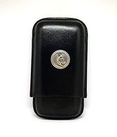 Kokopelli 3-Finger Cigar Case – Leather Cigar Case – Cigar Cutters by Jim