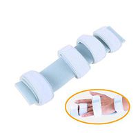 UUK Finger Fixation Plate, Metacarpal Fracture and Metacarpal Dislocation, Finger Splint Braces, Rehabilitation Tools, Portable, Suitable for Everyone, Aluminum Plate + Sticky Cloth (Lake Blue)