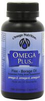 Omega Nutrition Plus Flax-Borage  Oil Capsules,Omega 3.6.9 -  120-count