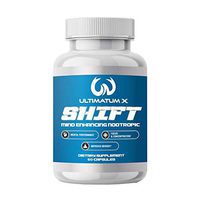 Ultimatum X Shift Mind Enhancing Nootropic, Mental Performance, Focus & Concentration, Improved Memory -Best Nootropic Scientifically Formulated for Optimal Performance (60 Count/30 Day Supply)