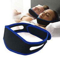 Stop Snoring Chin Strap, Anti Snoring Chin Strap,Anti Snoring Devices,Comfortable Snoring Reduction Relief Snore Stopper,Sleep Aid for Better Breath Men Women (Blue)