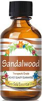 Pure Gold Sandalwood Essential Oil, 100% Natural & Undiluted, 60ml