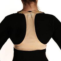 Posture Corrector for Men and Women | Adjustable and Comfortable Upper Back & Shoulder Support Brace | Chiropractor Designed | Made in The USA (Tan, X-Large)