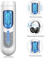 Hymar Real Skin Feeling Mouth Fully Automatic Relaxation Aircraft Male Intelligent Pronunciation Male Másterbrators Toy for Men Model-FJ09