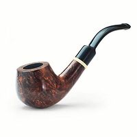 FULUSHOU Mediterranean Briar Wood Tobacco Pipe, Delicate Tobacco Pipe 2