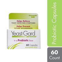 YeastGard Advanced Homeopathic Remedy Capsules - 60 count Bottle
