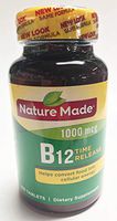 Nature Made Vitamin B-12 Timed Release Tablets, Value Size, 1000 Mcg, 160 Count (Pack of 2) Product Packaging may vary.