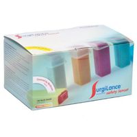 Surgilance One Step Self Retracting Lancet Gray 1.8 mm 100/Box
