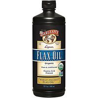 Barlean's, Organic Lignan Flax Oil, 1Pack (32 fl oz (946 ml))