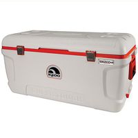 Full Size Chest Cooler, 150 qt, Wht/Org