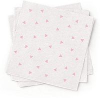 Susty Party SPNPCTPNK 100% Recycled Paper Cocktail Napkin Pink, pack of 200