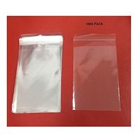 Clear Resealable Cello Bags Cellophane Bags, Poly Bags (4"x6" 1000 pcs)