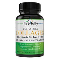 Multi Collagen Pills Type 1, 2 & 3-100% Natural & Pure A Healthy Gut & Skin Hydrolyzed Collagen for Joint and Tendon Supplement