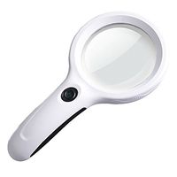 Read Loupe 10X Super High Clarity Lens LED Light Handheld Magnifier Old Man Electronic Repair Reading Books Newspapers Maps Coins Jewellery