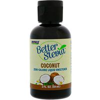 Better Stevia Liquid Sweetener Coconut, Coconut 2 fl oz (Pack of 4)