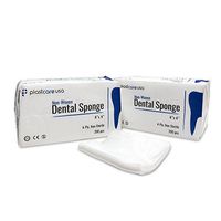 200 4 x 4 Non Woven Sponges 4 Ply, Non-Sterile Dental First Aid Gauze