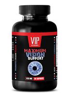 Vision Support Eye Formula Supplement - Maximum Vision Support - Lutein herba Vision - 1 Bottle 60 Capsules
